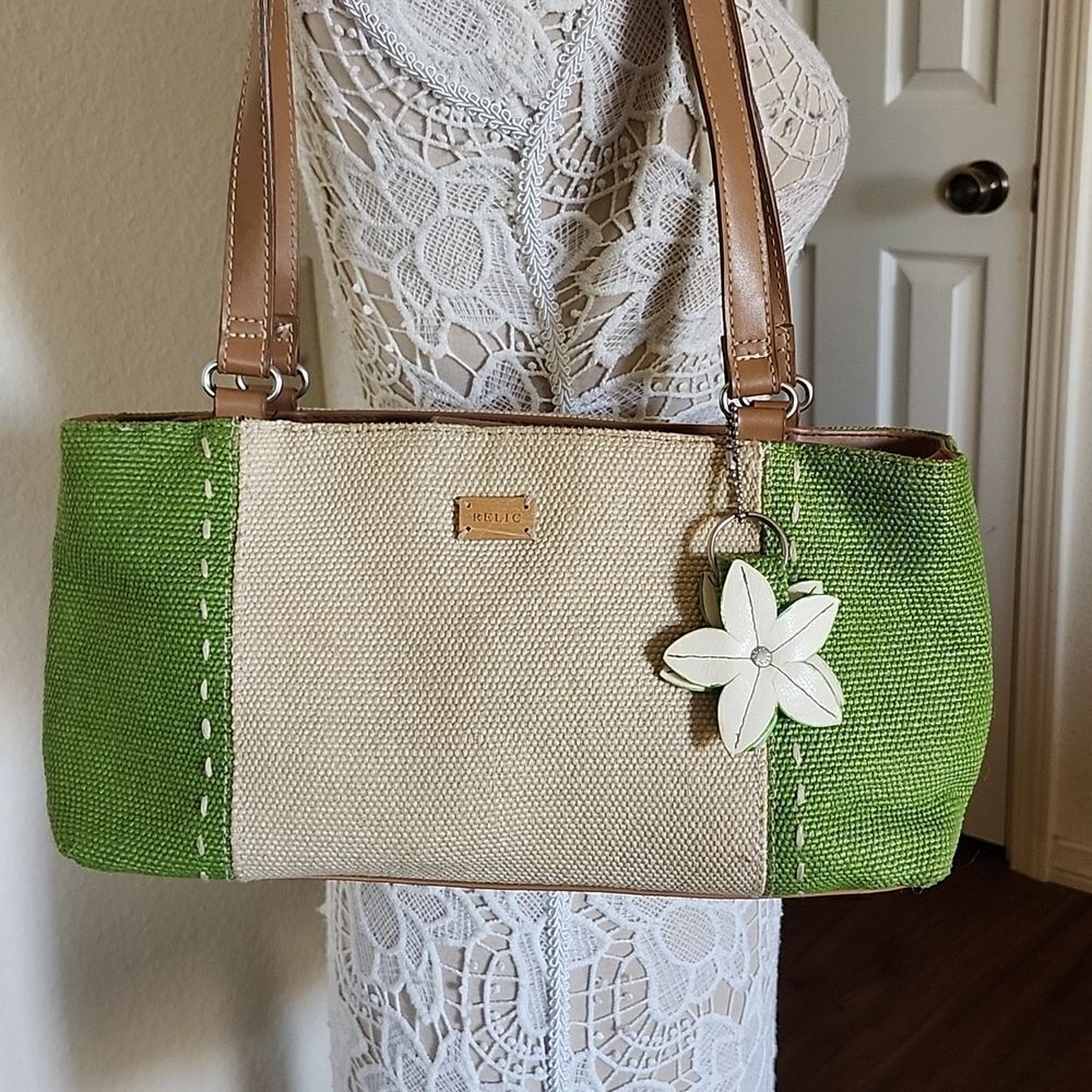 Relic Coquette Girl Cottagecore Granola Girl Tweed Bag